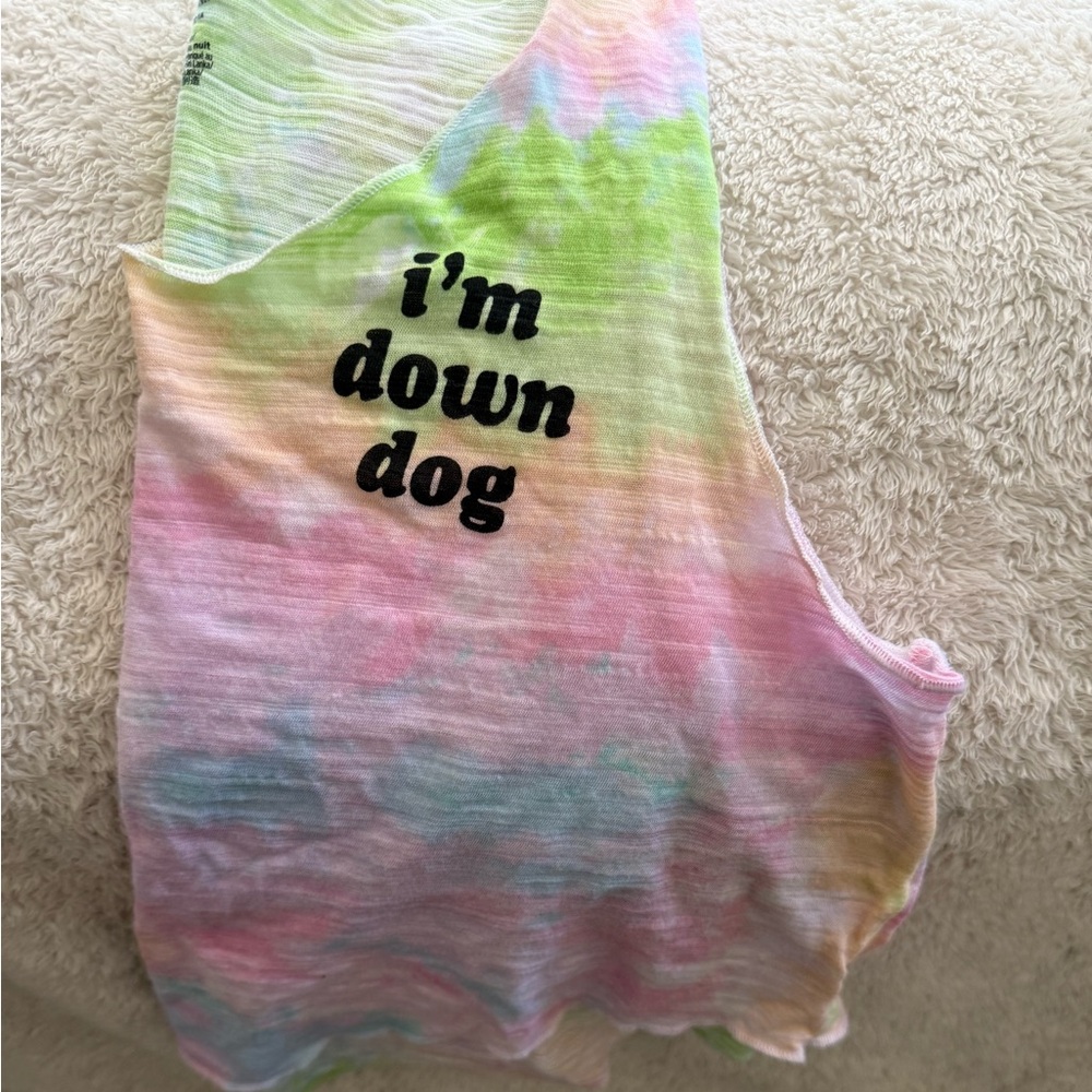 PINK Victoria's Secret Tie-Dye Tank Top